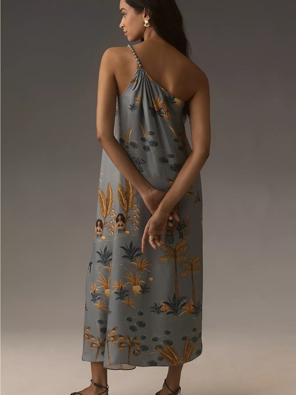 FARM Rio One-Shoulder Maxi Dress - Picture 3 of 8